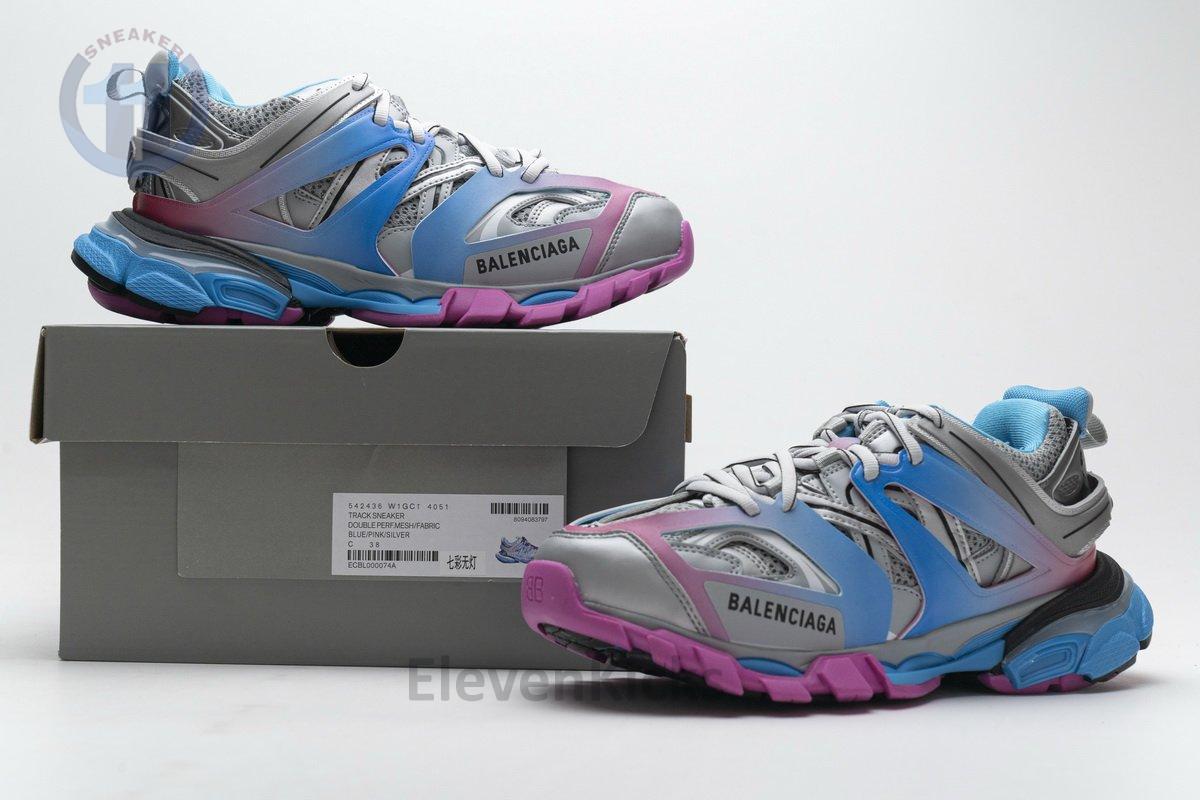 542436 w1gc1 4051 Ba*len*cia*ga tess s.blue pink silver