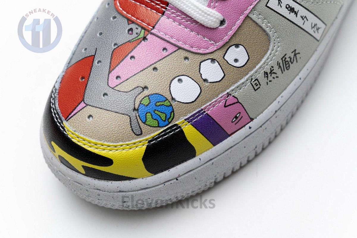CZ3990-900 Ruohan Wang x Nike Air Force 1 Low（2020）