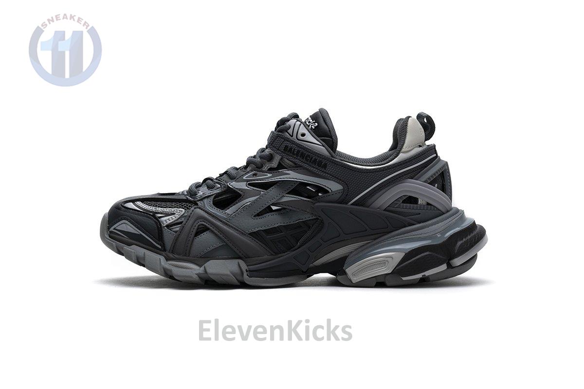 570391 W2GN3 1285 Blenciaga Track 2 Sneaker Medium Grey