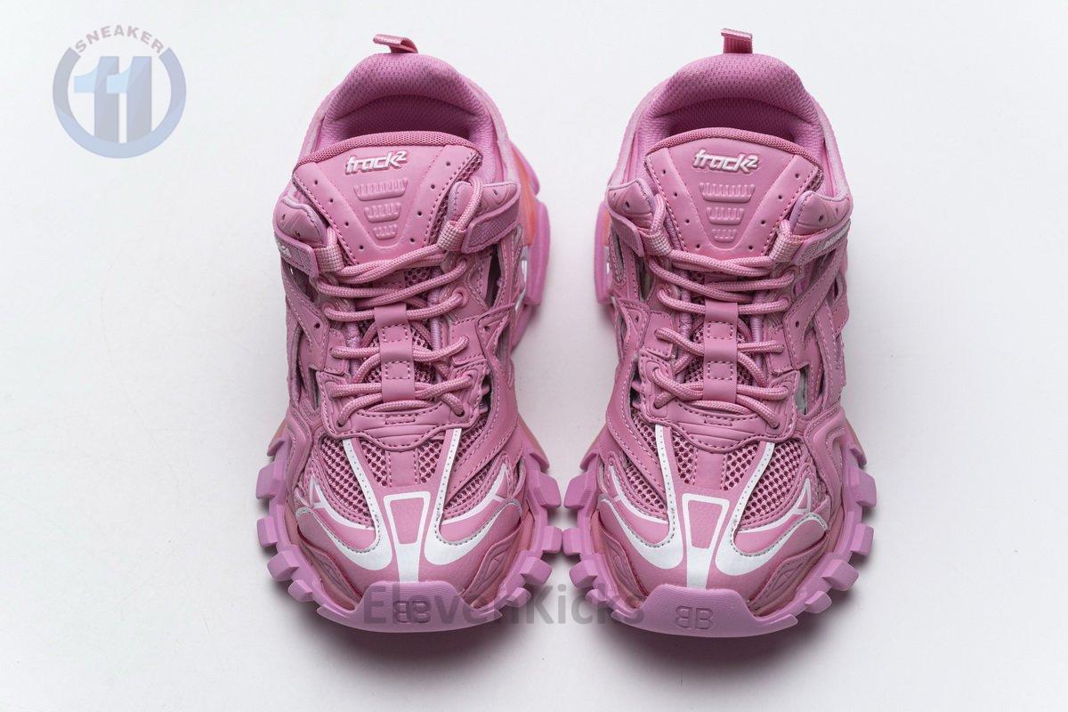 568615 W2GN5 5816 Blenciaga Track 2 Sneaker Pink