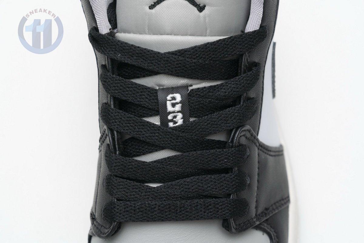 553558-039 Air Jordan 1 Low Light Smoke Grey