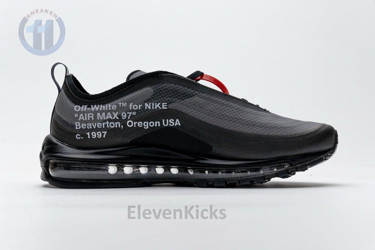 AJ4585-001 Off-White x Nike Air Max 97 All Black