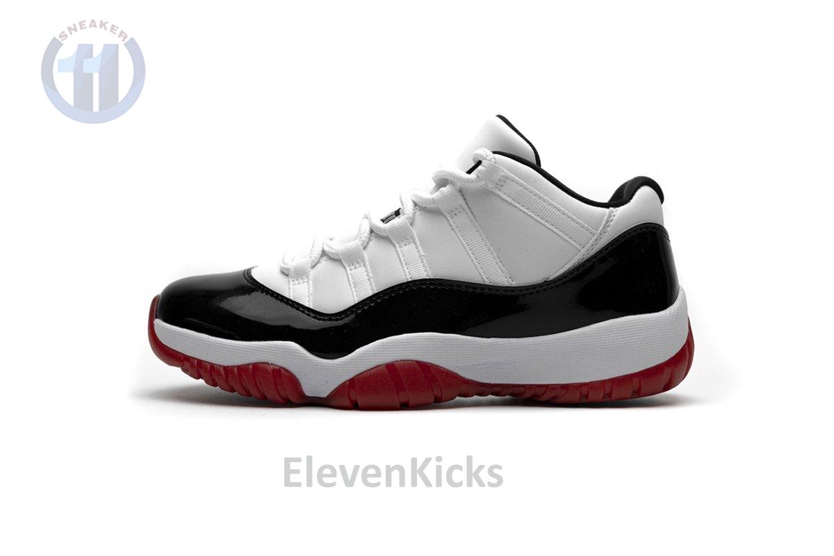 AV2187-160 Air Jordan 11 Low “White Bred”
