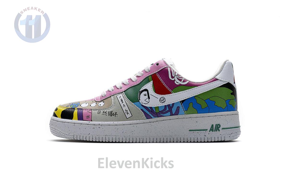 CZ3990-900 Ruohan Wang x Nike Air Force 1 Low（2020）
