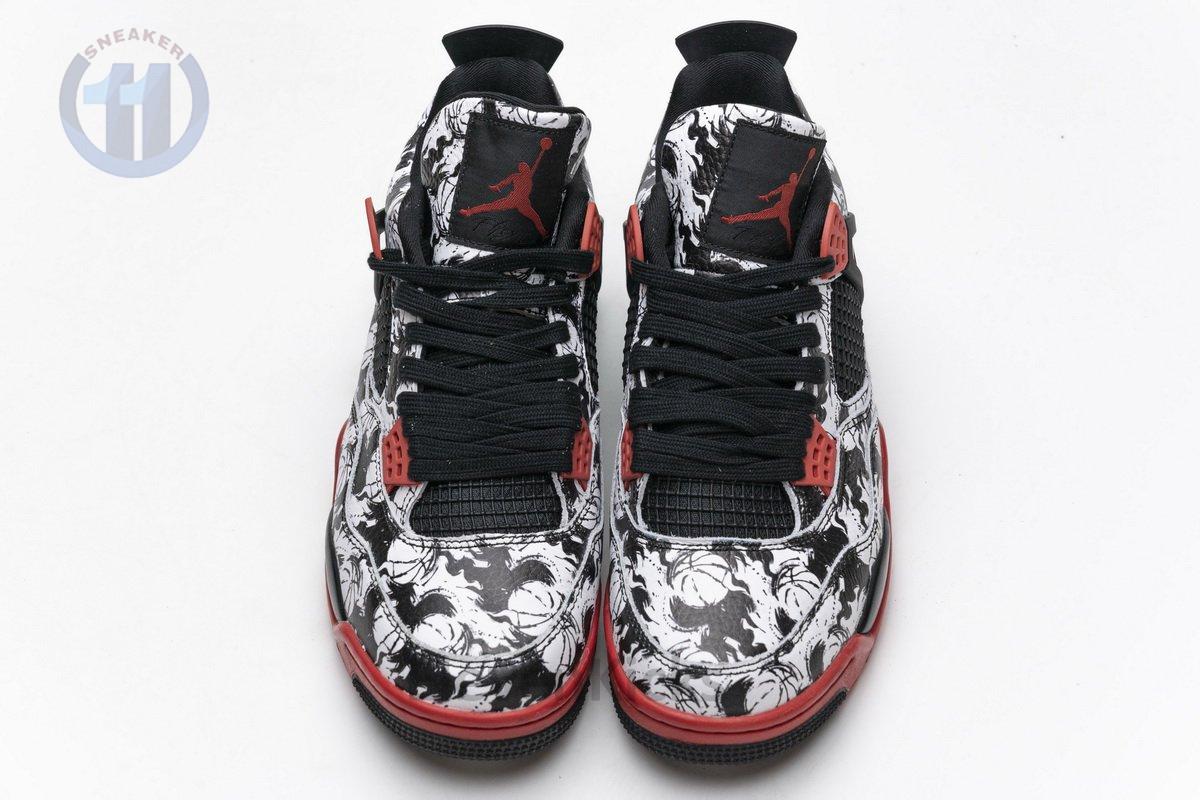 BQ0897-006 Air Jordan 4 Retro Singles Day Tattoo