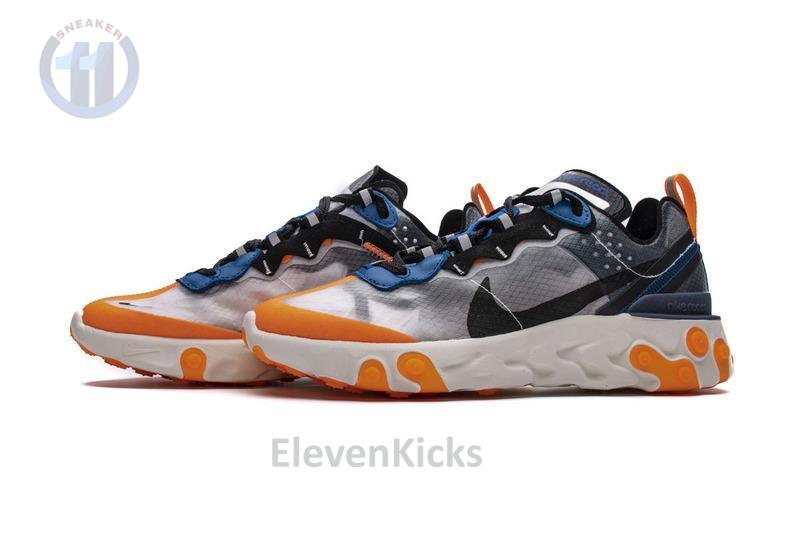 Nike React Element 87Undercover“Total Orange” AQ1090-004