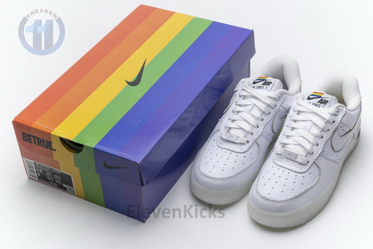 CV0258-100 Nike Air Force 1 Betrue Rainbow Multicolor