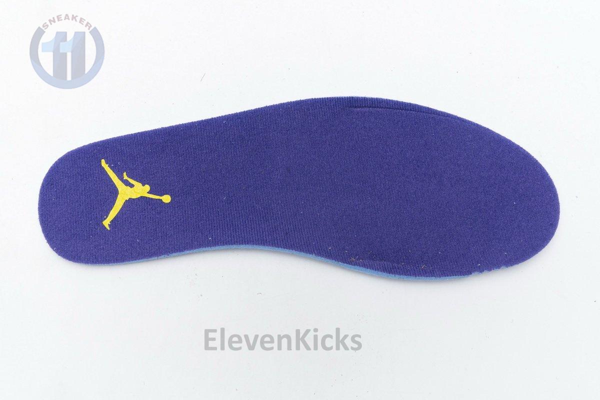 852542-700 Air Jordan 1 Mid Lakers