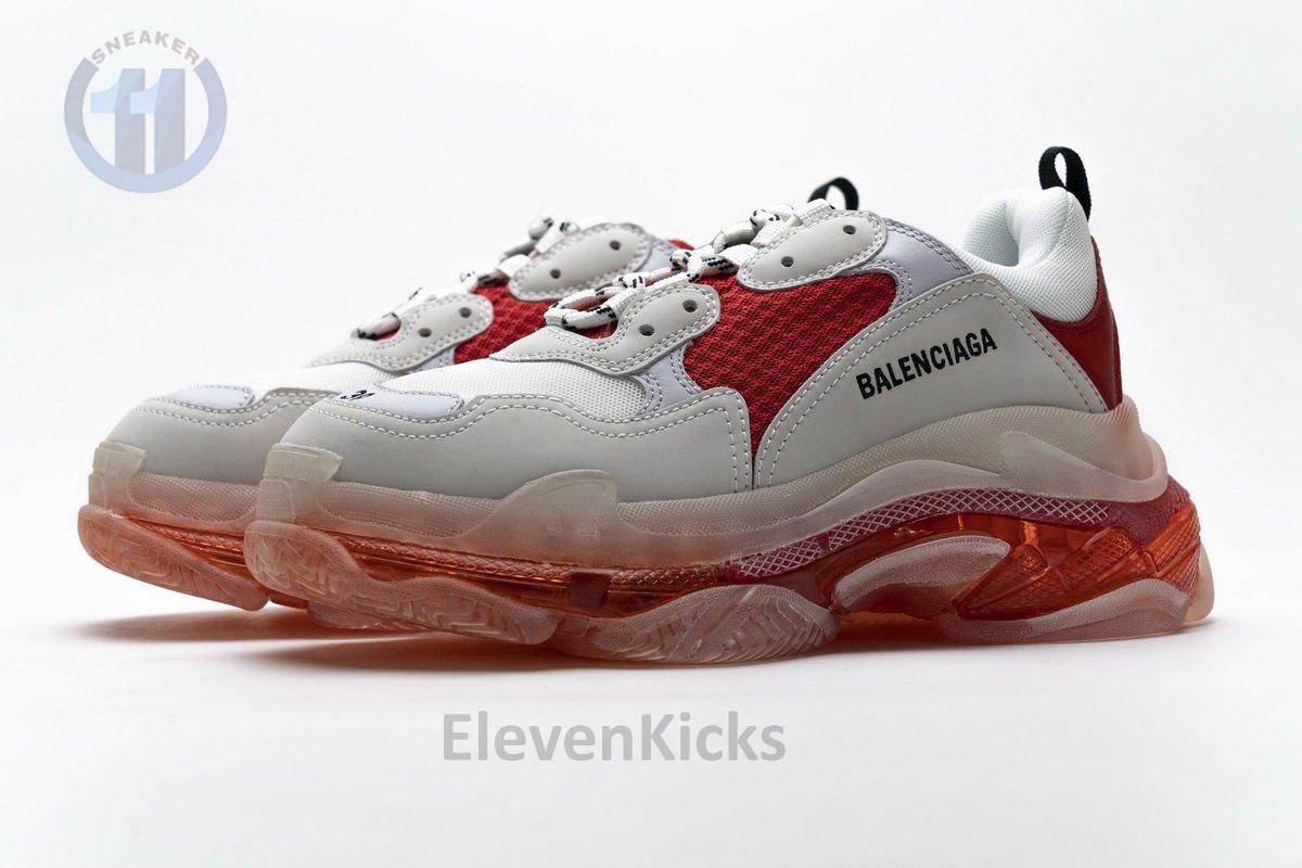 544351 w09e1 4552 Ba*len*cia*ga triple s white red