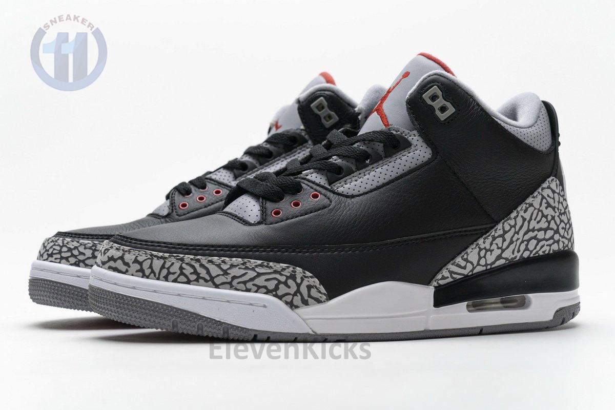 854262-001 Air Jordan 3 Retro OG ‘Black Cement’
