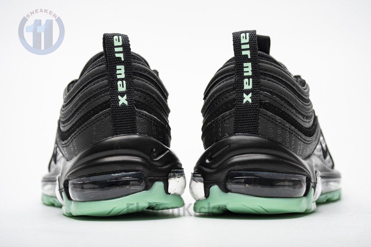 921826-017 Nike Air Max 97 Black Green Glow