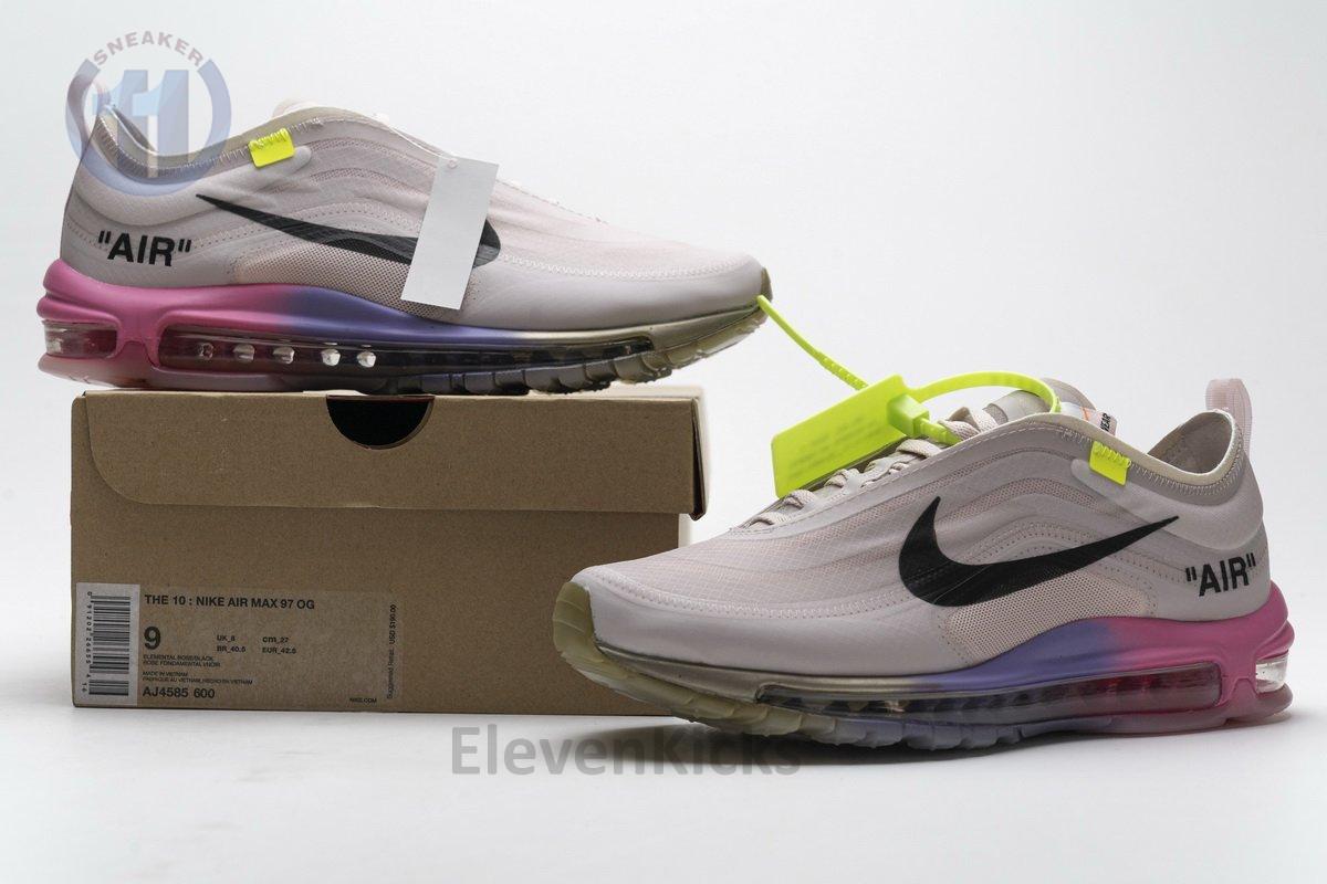 AJ4585-600 Off-White x Nike Air Max 97 Queen