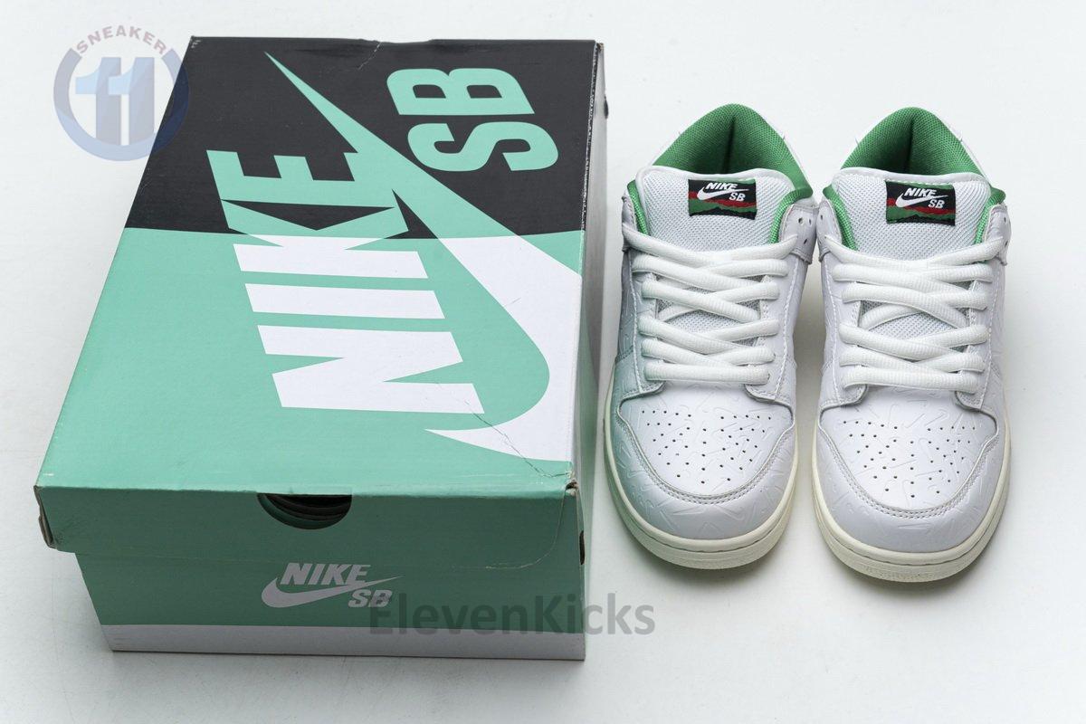 CU3846-100 Ben-G x Nike SB Dunk Low OG QS 2 Lucid Green