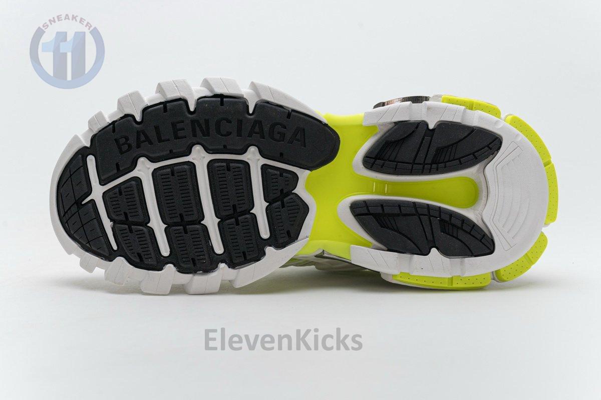 568515 W2ON3 9073 Blenciaga Track 2 Sneaker White Fluo Yellow