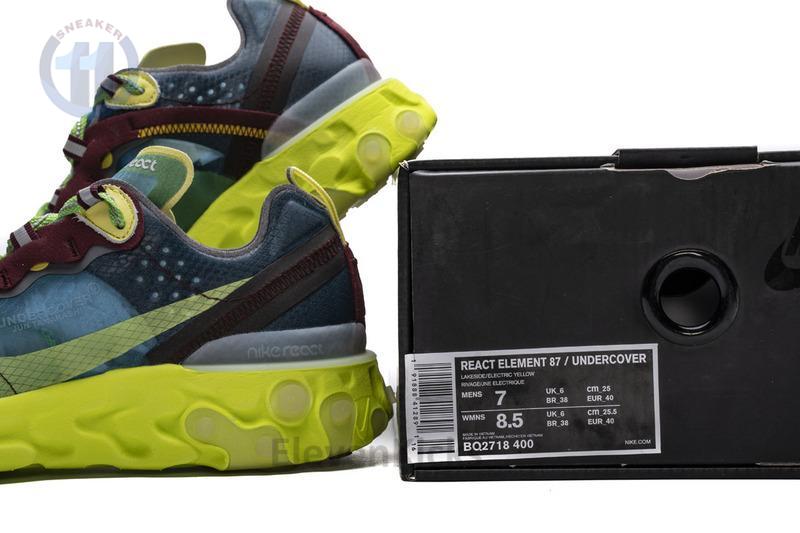 Nike React Element 87Undercover“Lakeside” BQ2718-400