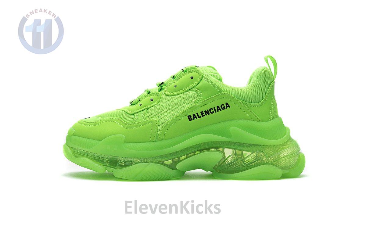 544351 w09o1 3802 Ba*len*cia*ga triple s fluorescent green