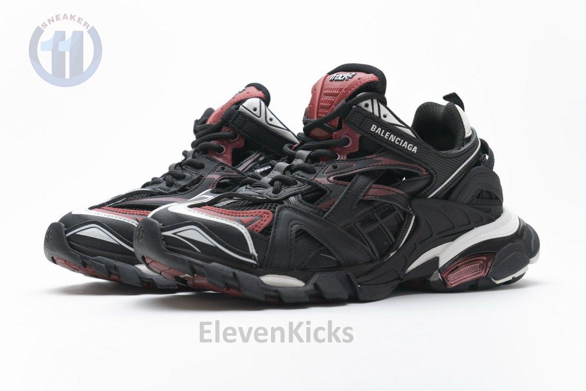568615 W2GN3 6000 Blenciaga Track 2 Sneaker Burgundy