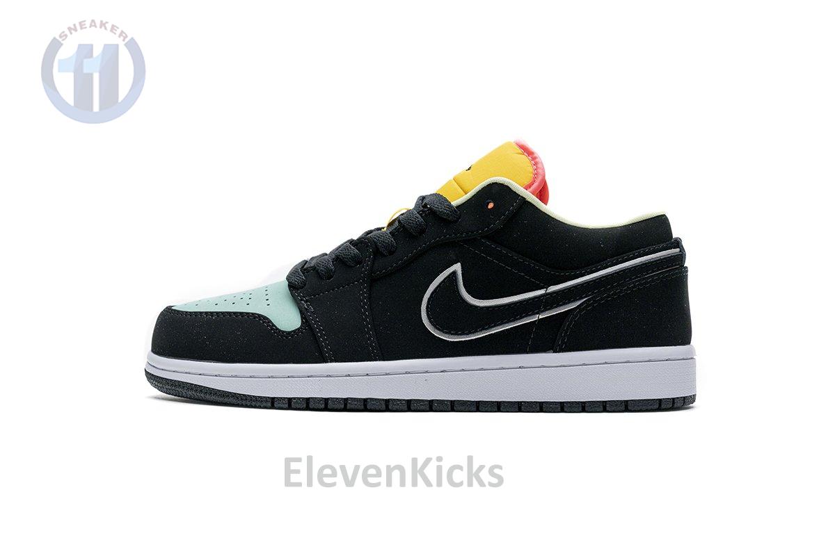 CK3022-013 Air Jordan 1 Low SE Pink Orange Blue