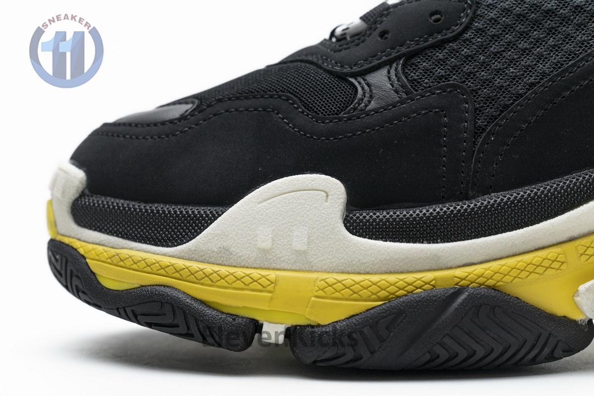 483513 w06e1 1078 Ba*len*cia*ga triple s black yellow