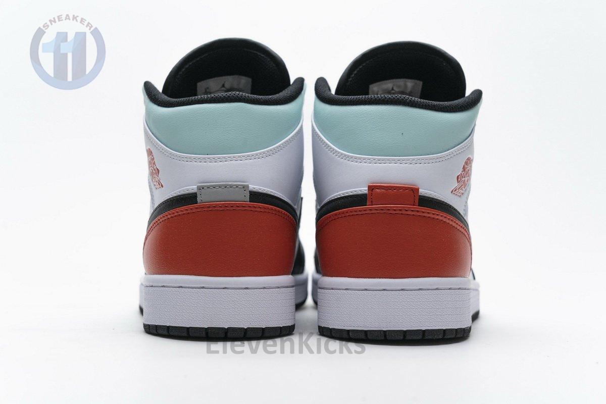 BQ6931-100 Air Jordan 1 Mid GS Black Toe