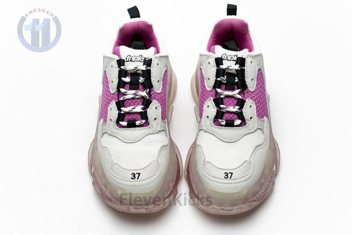 544351 w09e1 1633 Ba*len*cia*ga triple s purple red