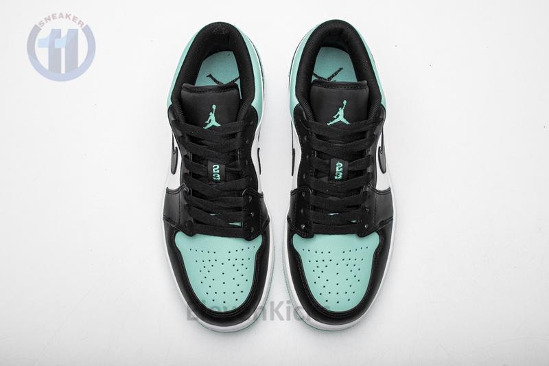 Air Jordan 1 Low Emerald Toe 553558-117