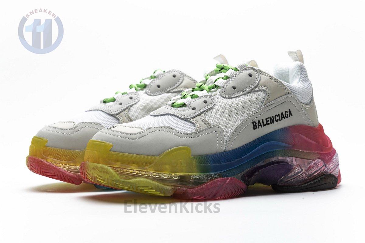 544351 w09e1 1895 Ba*len*cia*ga triple s rainbow