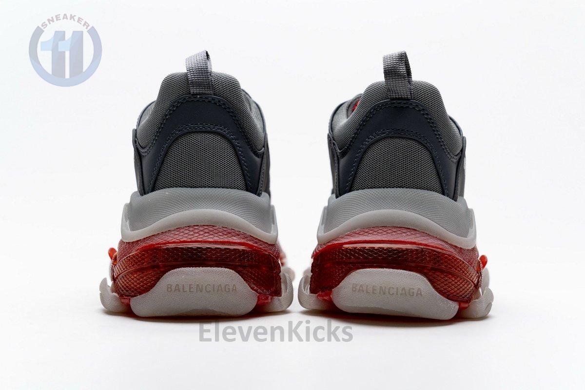544351 w09o1 2262 Ba*len*cia*ga triple s grey red