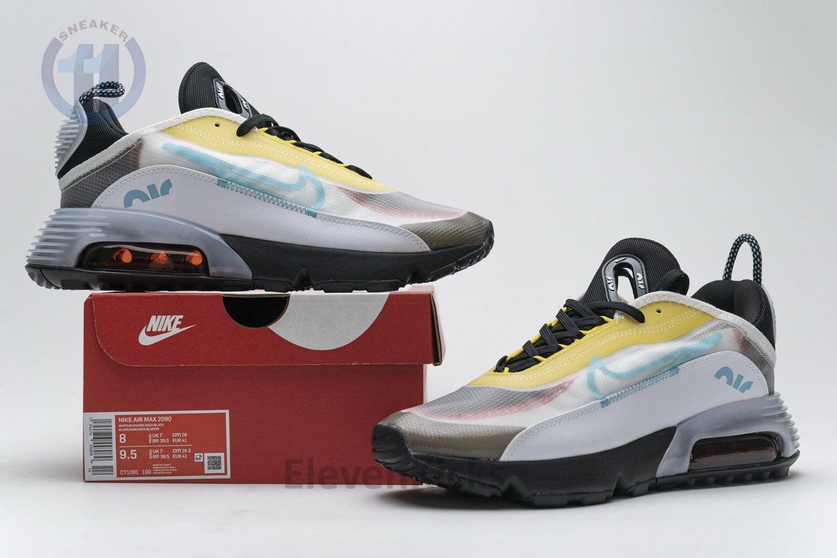 CT1091-100 Nike Air Max 2090 Speed Yellow Aqua