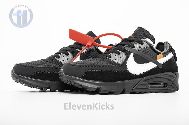 Off-White x Nike Air Max 90 “All Black” AA7293-001