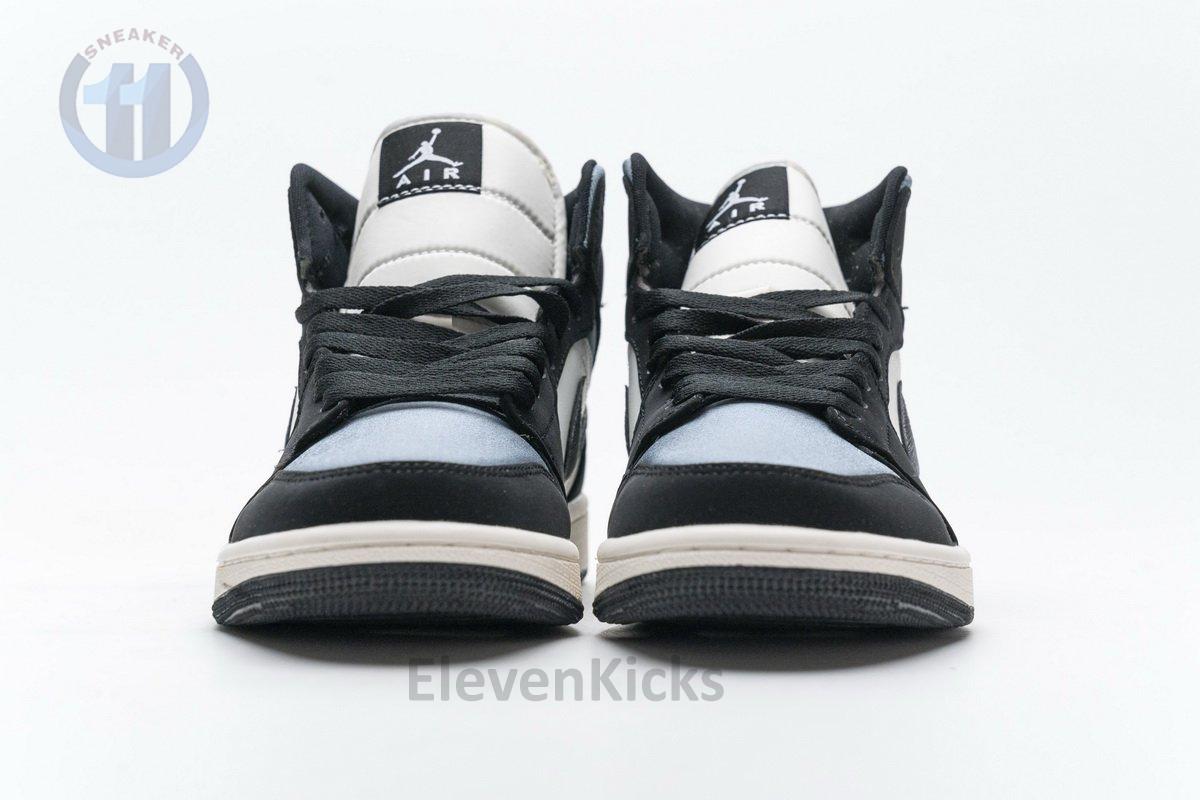 852542-011 Air Jordan 1 Mid SE “Satin Grey”