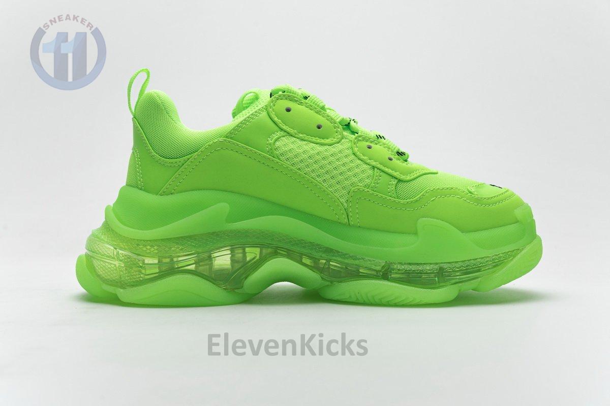 544351 w09o1 3802 Ba*len*cia*ga triple s fluorescent green