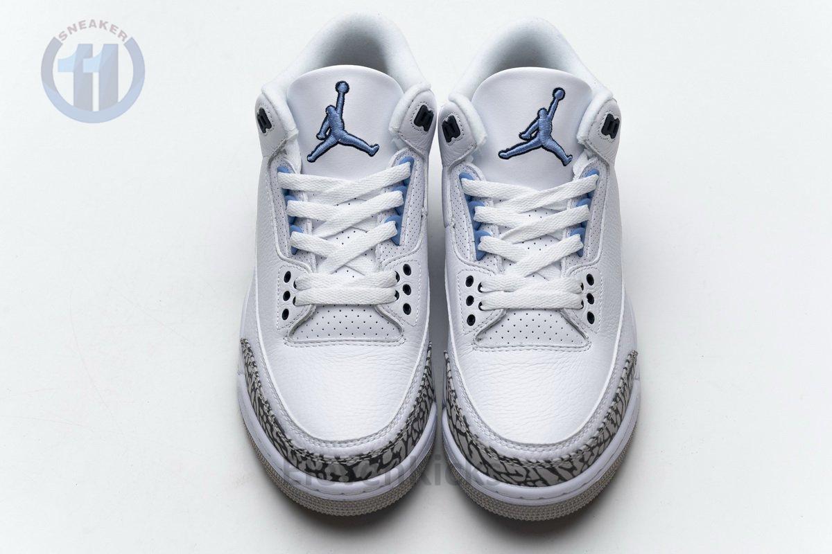CT8532-104 Air Jordan 3 ‘UNC’