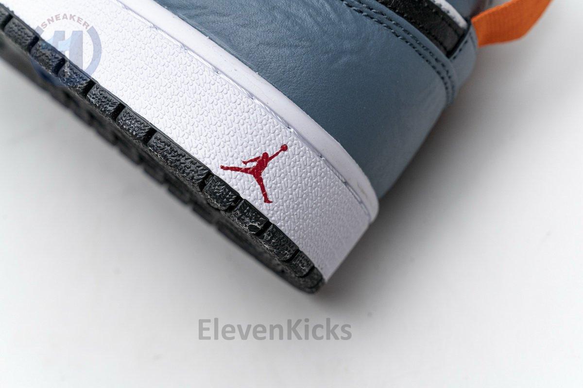 cu2802-100 air jordan 1 mid F**etasm blue teal