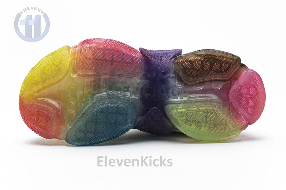 544351 w09e1 1895 Ba*len*cia*ga triple s rainbow