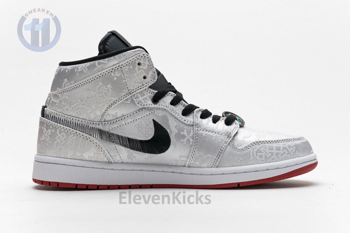 CU2804-100 Edison Chen x Air Jordan 1 Mid Fearless