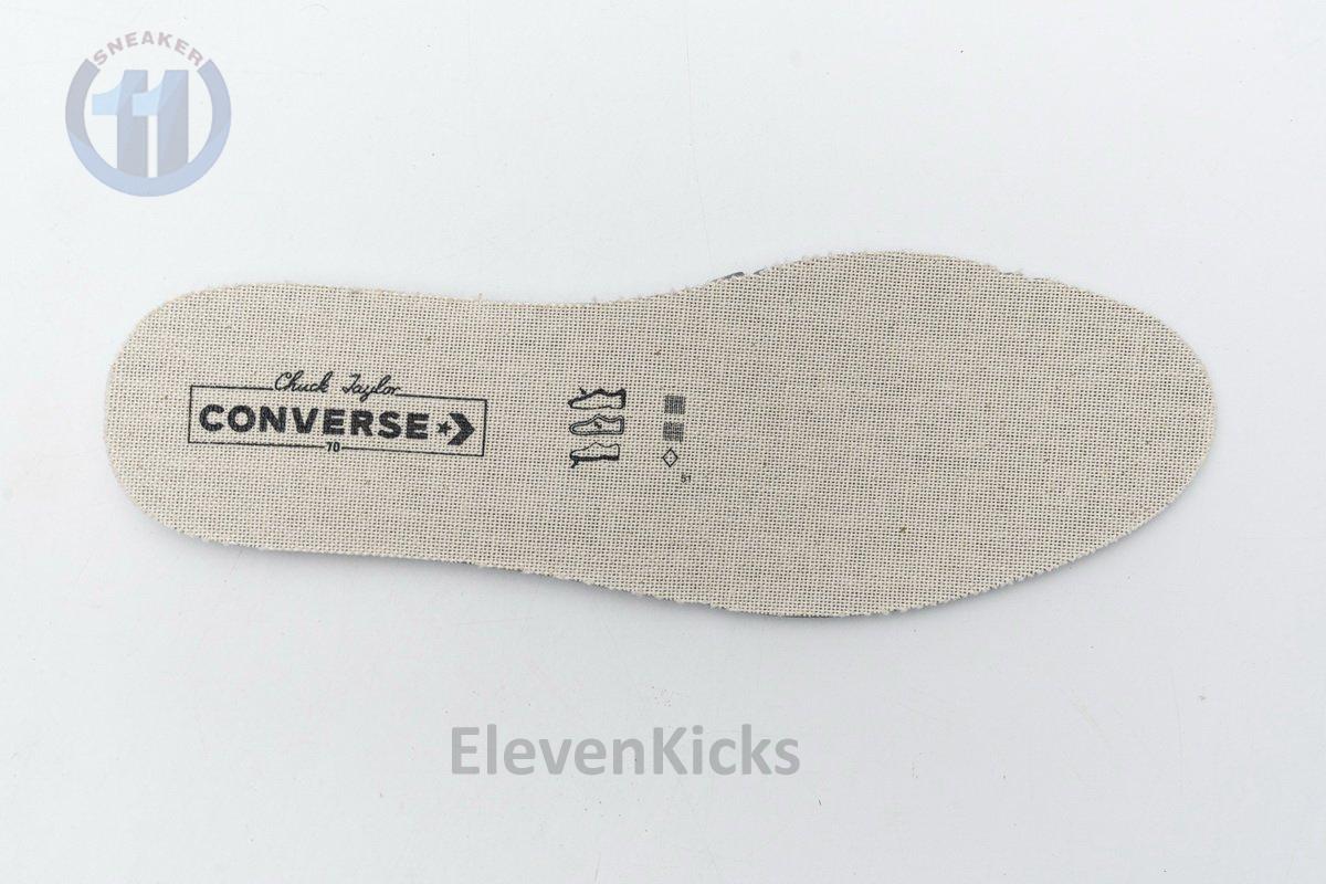 162058C Converse Chuck 70 OX Black Egret