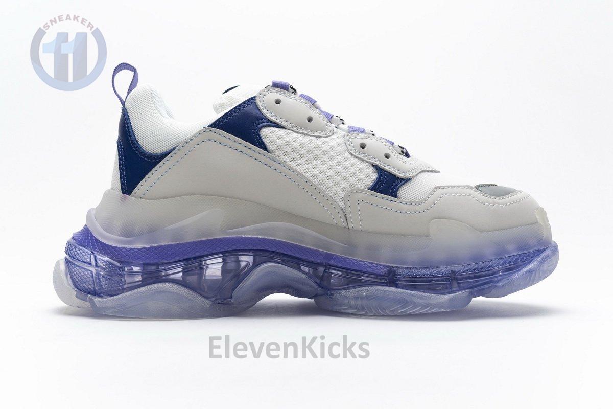 544351 w09e1 1322 Ba*len*cia*ga triple s white purple