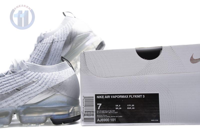 Nike Air Vapormax Flyknit 3 White Reflect Silver AJ6900-101