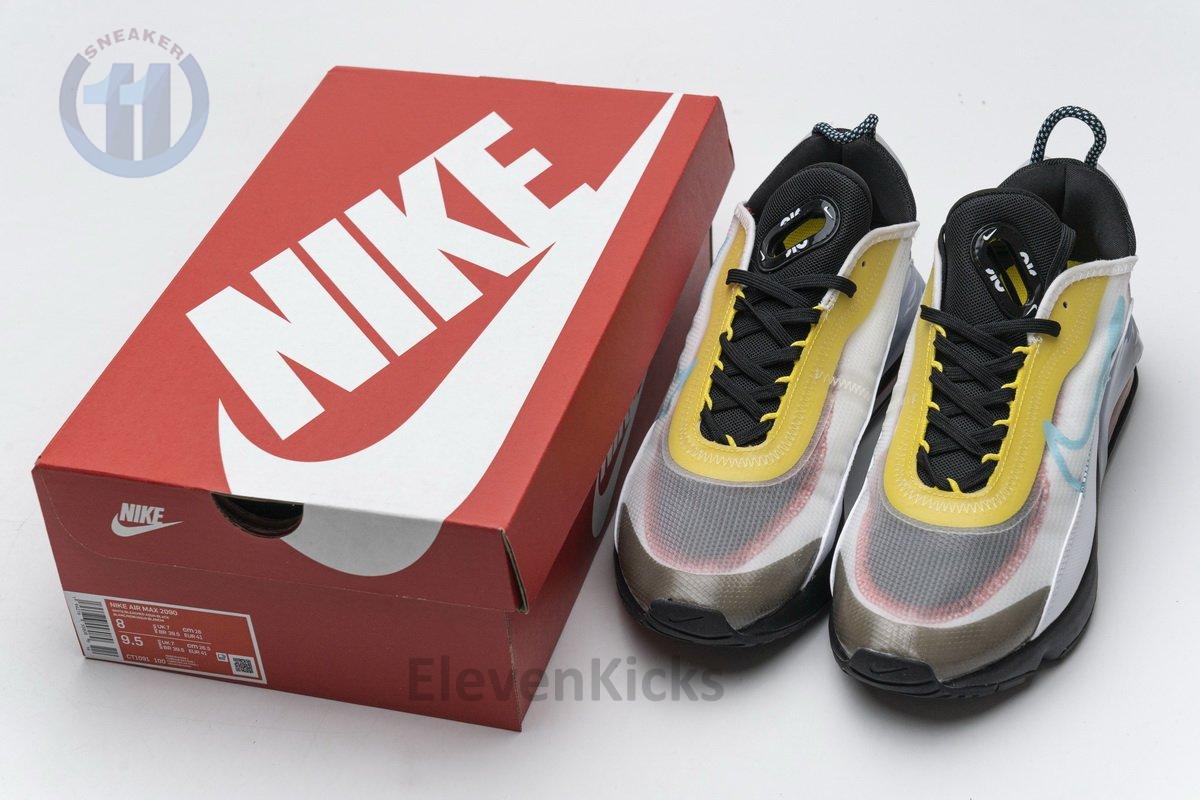 CT1091-100 Nike Air Max 2090 Speed Yellow Aqua
