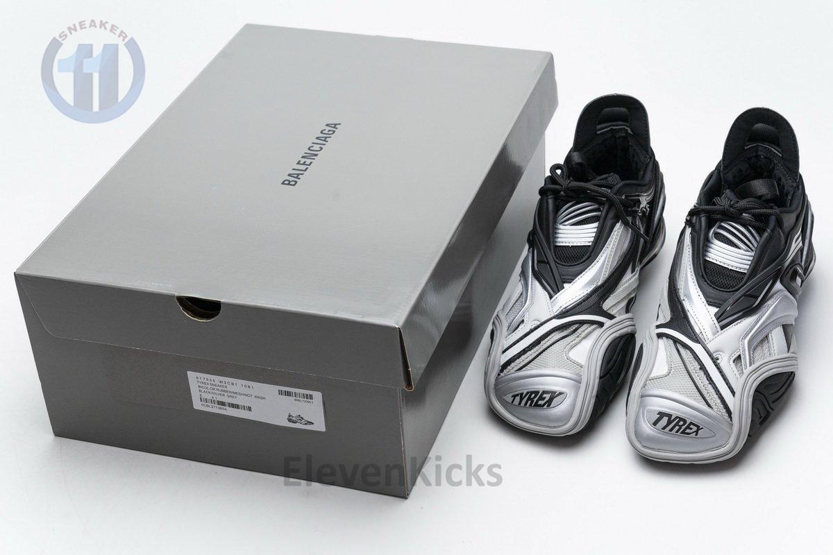 Ba*len*cia*ga tyrex 5.0 sneaker black silver