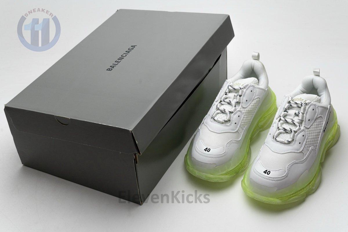 544351 w09e1 1331 Ba*len*cia*ga triple s white green