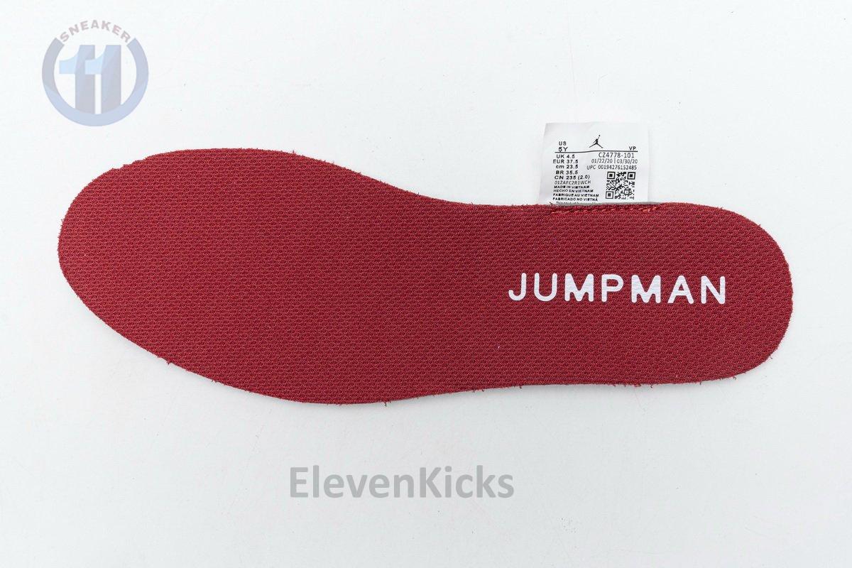 CW0783-901 Jordan Delta SP Bright Color Campus Red