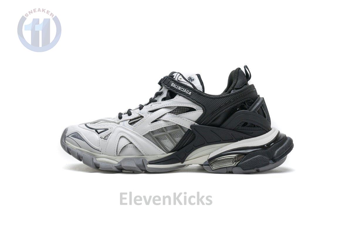 570391 W2GN3 1090 Blenciaga Track 2 Sneaker Black White