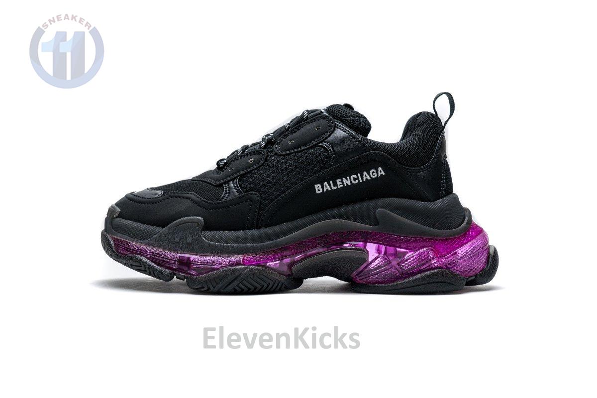 544351 w09o1 0829 Ba*len*cia*ga triple s black plum red