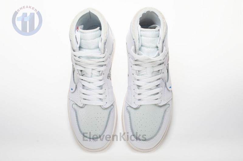 OFF WHITE X Air Jordan 1 AQ0818-100 White