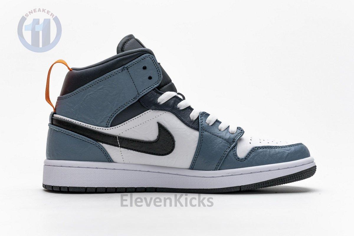 cu2802-100 air jordan 1 mid F**etasm blue teal