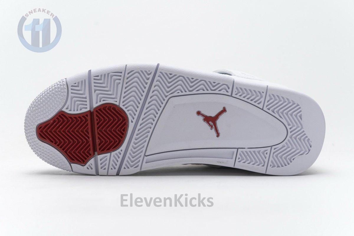 CT8527-112 Air Jordan 4 Retro “Metallic Red”