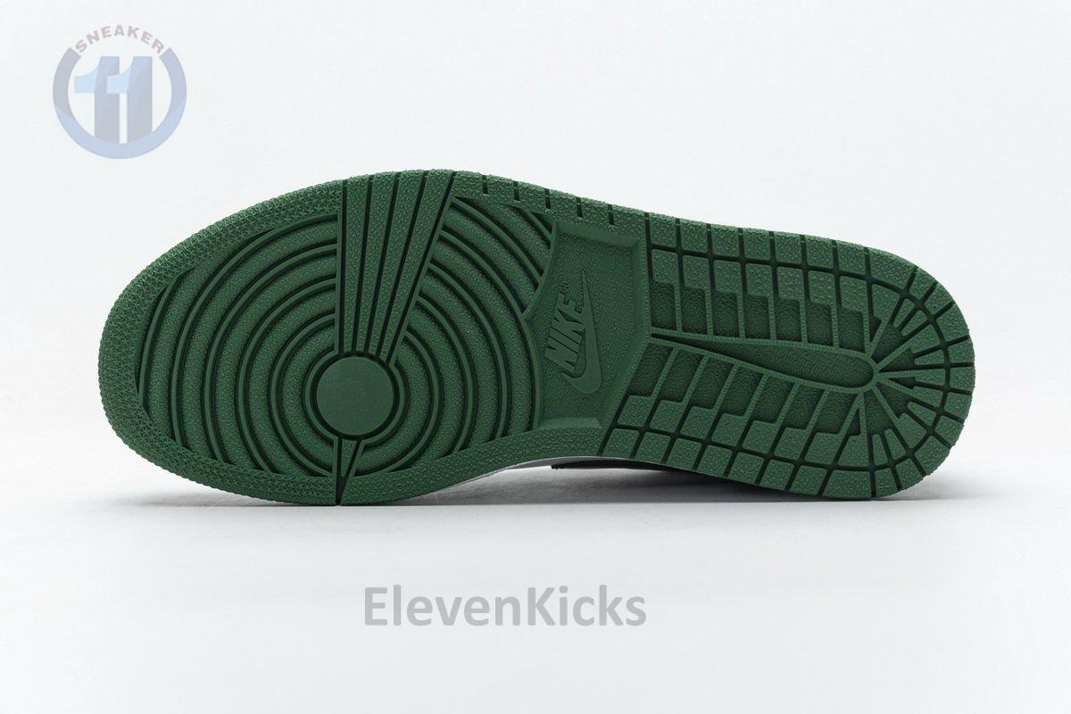 553558-301 Air Jordan 1 Low Pine Green