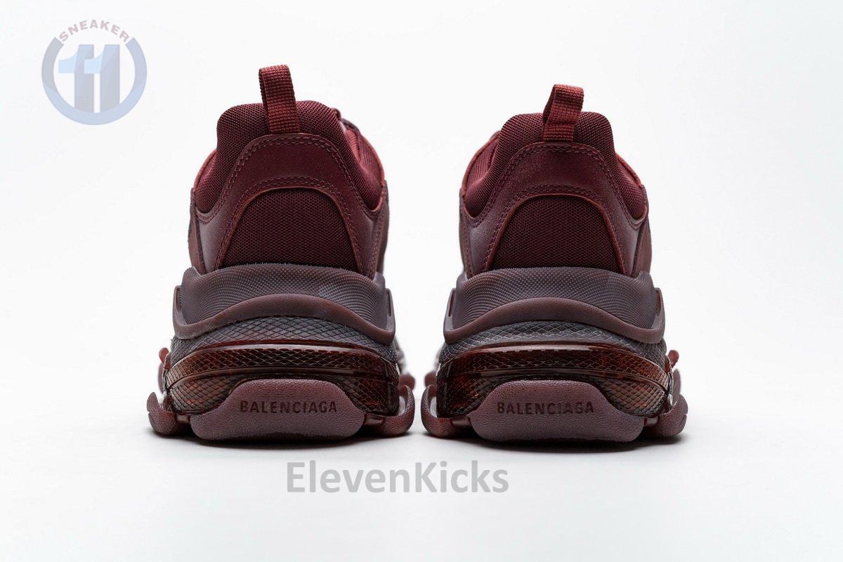 541624 w09e1 1628 Ba*len*cia*ga triple s red wine